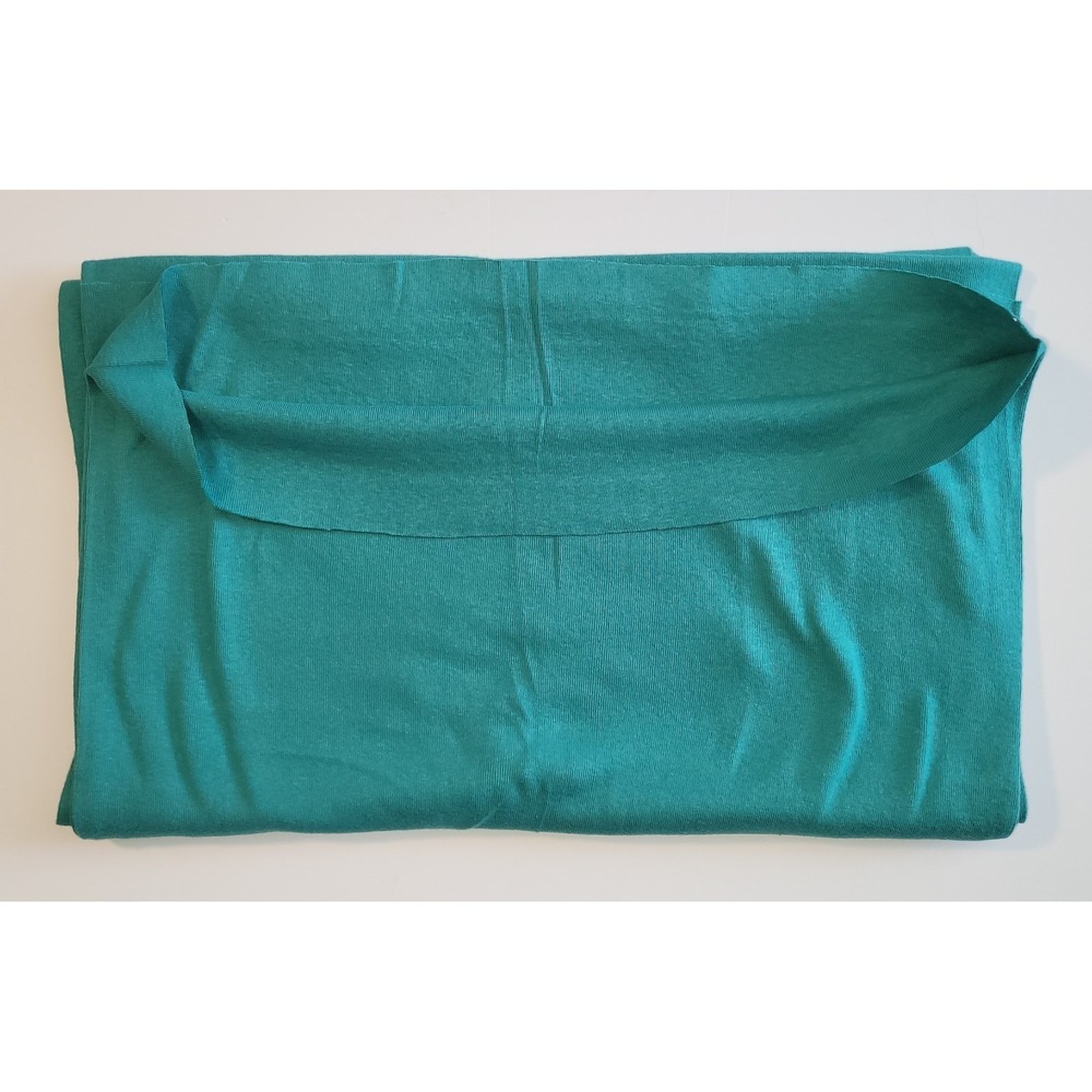 Green Knit Fabric 42" x 106" One Way Stretch Apparel Sewing Material